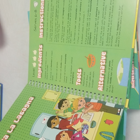 Set of 3 kids cookbooks - Picture 6 of 8